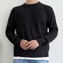 니트티 남자 남성 가을 겨울 베이직 캐주얼 일상