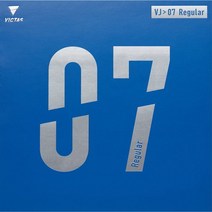 [VICTAS] 빅타스 - VJ 07 레귤러(Regular) - 탁구러버, 레드
