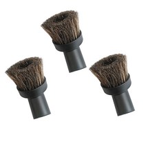 Zeyuan 3pcs 32MM / 1.25 진공 청소기 솔 둥근 머리 세탁 기술자 가구지면 청소 부속품