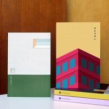 리훈 모두의 모눈 만년 다이어리 위클리 그리드 플래너, 3.빨간벽돌[J086]