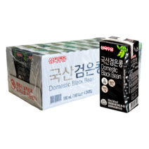 삼육두유 국산 검은콩 두유 국산대두사용, 1세트 x (190ml x 12개)/총12개입
