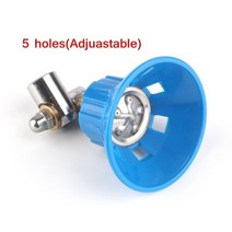 광성 분무기 고압축 농약 살포기 분사기 고압 방풍 농업 과일 나무 미스트 살충제 정원, 5개의 구멍(조절 가능), 1개