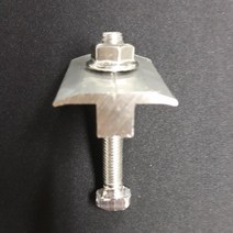 미들클램프 10mm+T볼트SUS+프렌지너트 100개, 모듈간격 10mm