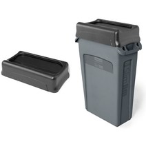 러버메이드_슬림짐 스윙뚜껑 _267360, 검정