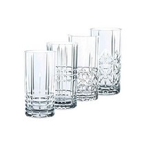 텀블러 물컵 나하트만 Nachtmann 하이랜드 크리스탈 유리 102cm345ml 95906 4개입, 클리어_긴 음료(Long Drink)