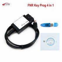 자동차키프로그램 오토키프로그램 최신 키 프로그래머 FNR 4 IN 1 USB 동글 차량 프로그래밍 F-ord/Re-nault/Nis-san Prog 4-IN-1 Blank Key