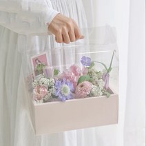 선물상자 꽃바구니 도매, 01_옐로아이보리