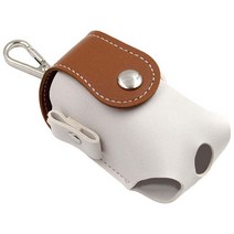 공망 축구공 농구공 그물망 공주머니 방수 골프 공 보관 가방 small pocket sports tee holder case 야외 스포츠 액세서리 남성 여성 골프 스포츠, 흰색 갈색