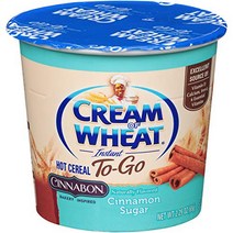 Cream of Wheat Hot Cereal to Go Cinnabon 2.29 Ounce (Pack of 6), 1