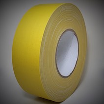 테스크 무광 면테이프 개퍼테이프 GAFFERS TAPE 50MM X 55M MATT YELLOW