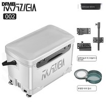 DFMEI 32리터 액세서리 풀세트 다용도 초경량 보냉 로드아상자 보온상자 스포츠 플랫커버 낚시상자, 002 화이트 스탠다드 (멜빵, 사각케이스, 쓰리피스)