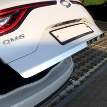 유투카 더뉴 QM6 튜닝 트렁크 가니쉬 포인트 몰딩 유광 크롬