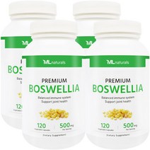 [미국빠른직구] 마이라이프 내추럴스 보스웰리아 500mg 120정 4병, 4개