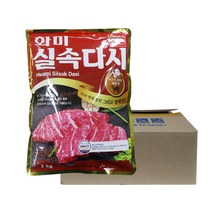 화미 실속다시 2kg X6개 소고기다시다