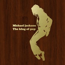 오피스왕국 마이클잭슨 michaeljackson1 그래픽 스티커, 메탈골드