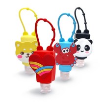 물비누 손소독제 공병 휴대용 키링 가방걸이, 옐로퍼피 30ml