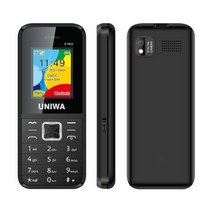공기계 휴대폰 스마트폰 핸드폰 uniwa e1802 gsm 1800mah 긴 대기 무선, 영어 키보드, 검은 색