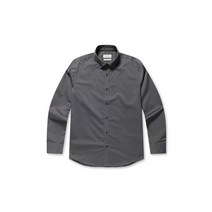 브렌우드 모다울산점 노타이 폴리/코튼 유색 솔리드 드레스셔츠 (BRSDX23263GYD)