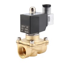 전동벨브 솔벨브 실용적인 34 인치 ac 220v 2w 사각 코일 순수 구리 직동 솔레노이드 밸브 단일 전자기 밸브