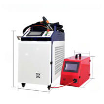 레이저 용접기 220V 스틸 리튬 배터리 온도 조절, 핸드 헬드 용접 표준 1000w