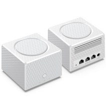 메시 Wi-Fi 시스템 - 최대 6000평방미터(6000제곱피트)의 메시 라우터 및 90개의 장치 전체 가정 범위 1900Mbps Wi-Fi 메시 네트워크 Wi-Fi 라우터/익