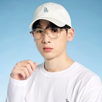 MLB 베이직 와펜 언스트럭쳐 볼캡 LA Ivory 191006