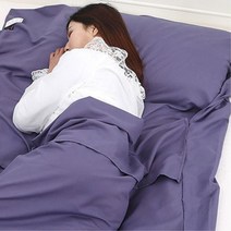 휴대용 싱글 더블 킹 침구 침대 커버 노지캠핑 4계절 3계절침낭 차박준비물 캠핑용품, 핑크, 더블 160CM