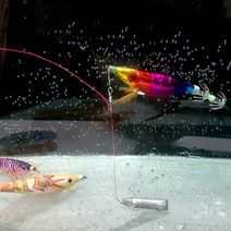 수평색동에기 왕눈이 문어낚시 히트아이템, 수평바다거북이