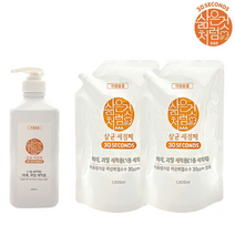 [쇼핑엔티] NEW삶은것처럼 1종 살균 주방세정제 600ml 1개+1500ml 2개