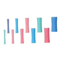 DOITOOL 100피스 롤러 파마 스틱 컬리 헤어 스타일링 도구 열 도구 가열 헤어 컬러 열 컬 없음 헤어 롤러 헤어 파마 컬러 헤어 스타일링 용품 재사용 가능한 헤어 롤러