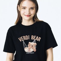 [해먹베어] 면티 VERDI BEAR 남자 여자 기능성 반팔 티셔츠 8color