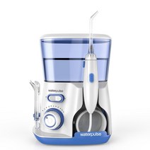 구강세정기 물치실 치간세정기 가전 ​​waterpulse irrigator 워터 제트 flosser 치아 미백 화이트닝 클리너 전동 칫솔, 푸른 색, 영국