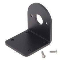 받침대 거치대 꺽쇠 브라켓 브래킷555550545540 dc 모터 브래킷 지원 기어 모터 마운트 금속 홀더 고정 프레임 예비 부품, 검은색