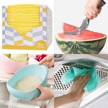 크로바몰 컬러행주1+1+1 수박칼 1+1, 22_캐릭터수세미걸이 2+2