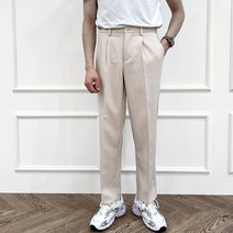 콘피아르 링클프리 뒷밴딩 세미 와이드핏 슬랙스 TC6115N