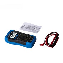 디지털멀티미터 A830L LCD 디지털 멀티미터 AC DC 전압 다이오드 주파수 멀티테스터 전류 부저 기능이 있, CHINA, Blue Gray