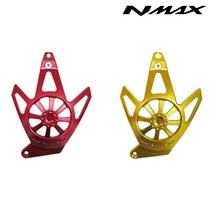 BPK 야마하 NMAX 라디에이터커버 16- 20년 엔진 휀커버b 카바 엔맥스 라지에타 앞 커버 프론트 가드 NMAX125 튜닝, 골드