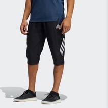 아디다스 남자 바지 반바지 adidas 퍼포먼스 에어로3S 카프리 PB GM0329 블랙