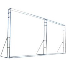 백월 포토존 대형현수막 스탠드 프레임 행사장 배경, A 4x3m
