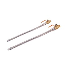 밸브자바라호스(철) 자바라자석 에어호스 에어밸브, 철자바라-밸브형, 1/8 x 300