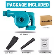 브로워 Kamolee 21000rpm 송풍기 흡입 정원 홈 자동차 컴퓨터 먼지 불고 수동 전원 도구 배터리 없음, [02] No Battery, [01] 미국, 02 No Battery_01 미국