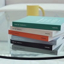 일기장 다이어리 만년형 정사각 불렛저널 미니 위클리 플래너 일상기록 아카이빙, 01.미도우 그린