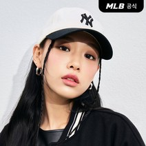 MLB 스토어 EXCLUSIVE 배색 언스트럭쳐 볼캡 NY (Black)