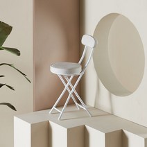 모던하우스 (택배발송/DIY) WOW 데일리 세컨 접이식 의자-샌드베이지 CF0621009, 샌드베이지, 1개
