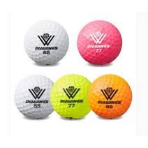 다이아윙스 고반발 비거리 전용 장타 골프공 M2/ M3/ M5[50구], 7번)M3(무광) 화이트(50알)