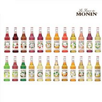 모닌 홈카페 시럽 1000ml 23종 바닐라 자몽 블루큐라소 헤이즐넛, 피치(복숭아)