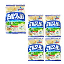 카수가이 밀크노쿠니(우유) 120g x 5개 수입사탕 일본사탕 화이트데이 밀크사탕 대용량 사탕