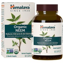 Himalaya Neem 히말라야 님 피부개선 60캡슐