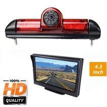 피아트 Ducato 시트로엥 점퍼 릴레이에 대한 E9 브레이크 라이트 카메라 푸조 박서 06-19 HD 720P 후면보기, 02 With 4inch Monitor
