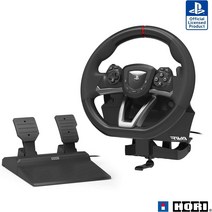 호리 PS4 PS5 PC 대응 레이싱 휠 에이페스, 1개